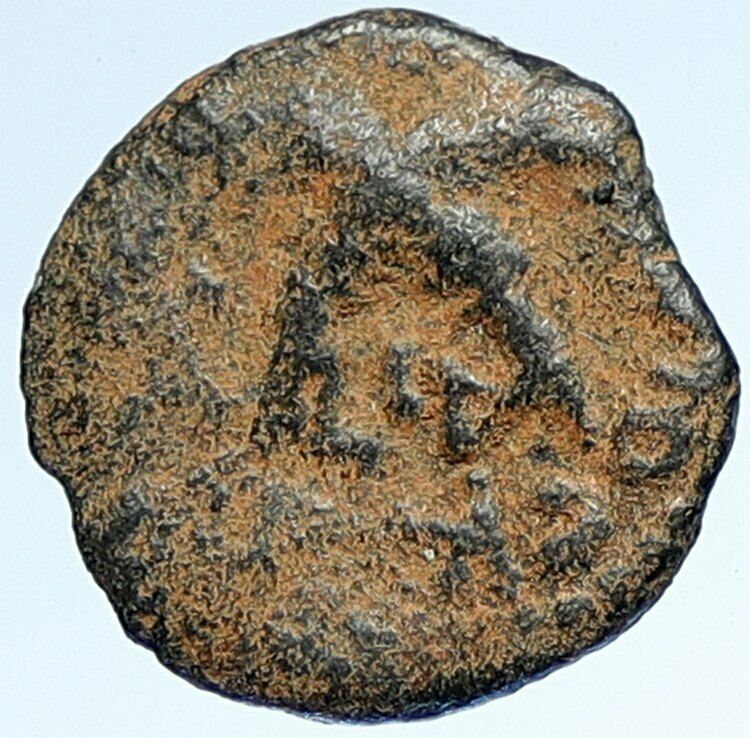 CLAUDIUS & AGRIPPINA Jr Ancient Roman OLD Jerusalem ANTONIUS FELIX Coin i107336