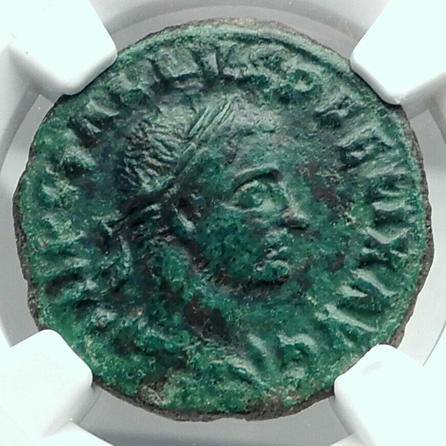 TREBONIANUS GALLUS Viminacium Bull Lion Legions Ancient Roman Coin NGC i78075