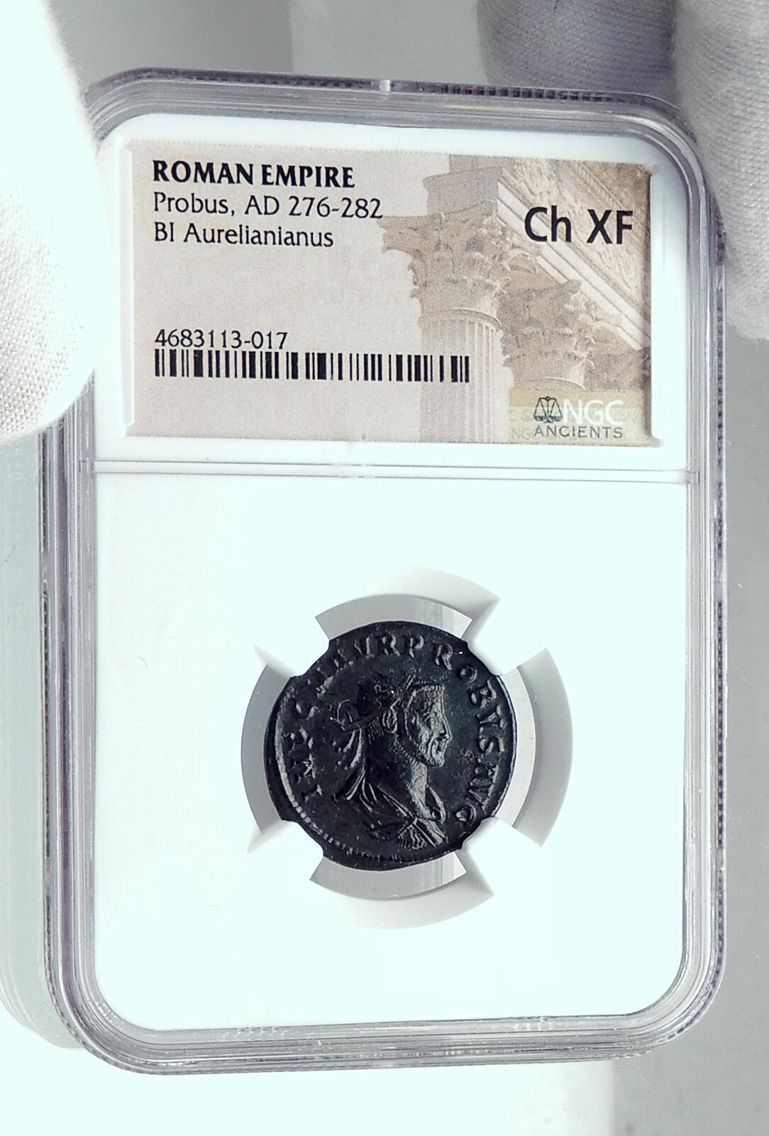 PROBUS Authentic Ancient 277AD Cyzicus Original Roman Coin VICTORY NGC i78632