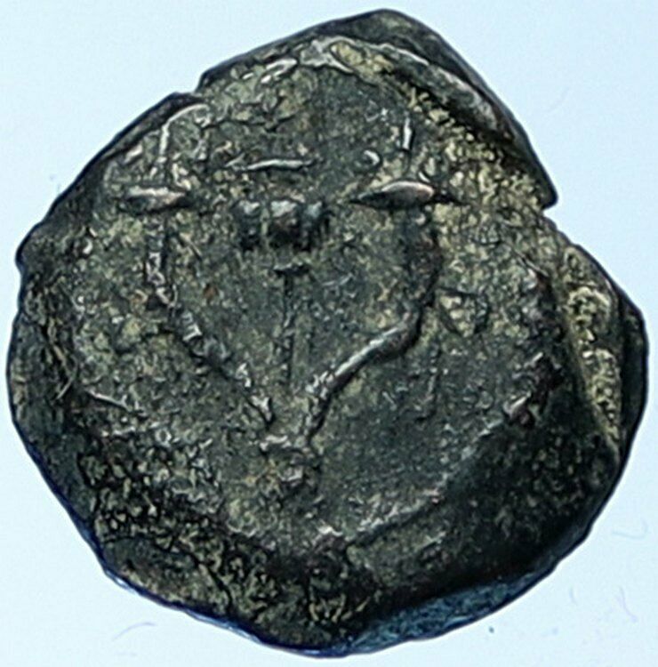 JOHN HYRCANUS Jerusalem JEWISH Biblical Widows Mite OLD Hendin 1133 Coin i109528