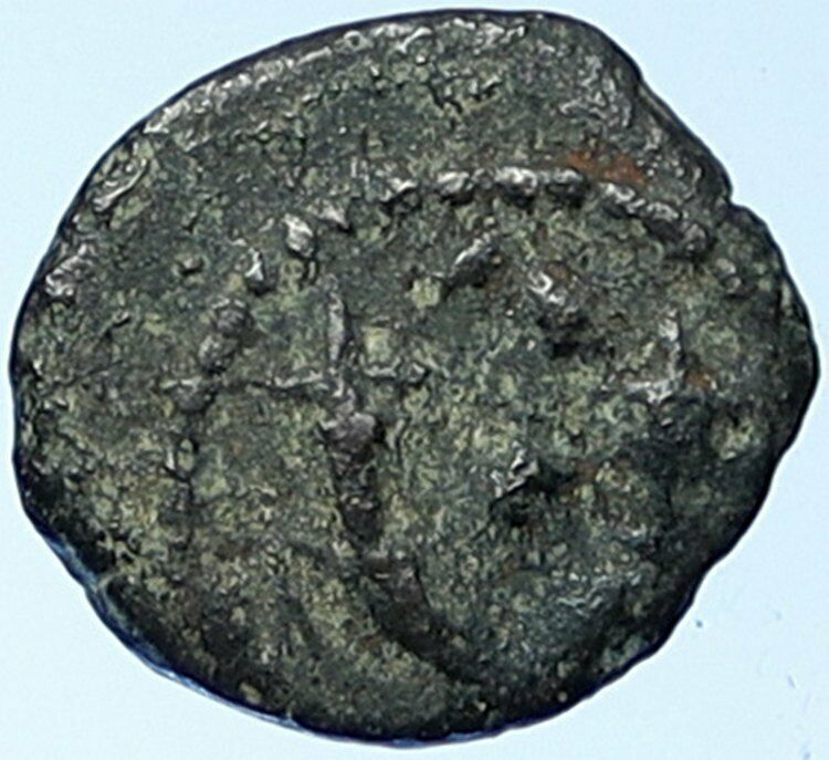 JOHN HYRCANUS Jerusalem JEWISH Biblical Widows Mite Coin Hendin 1135 i109522