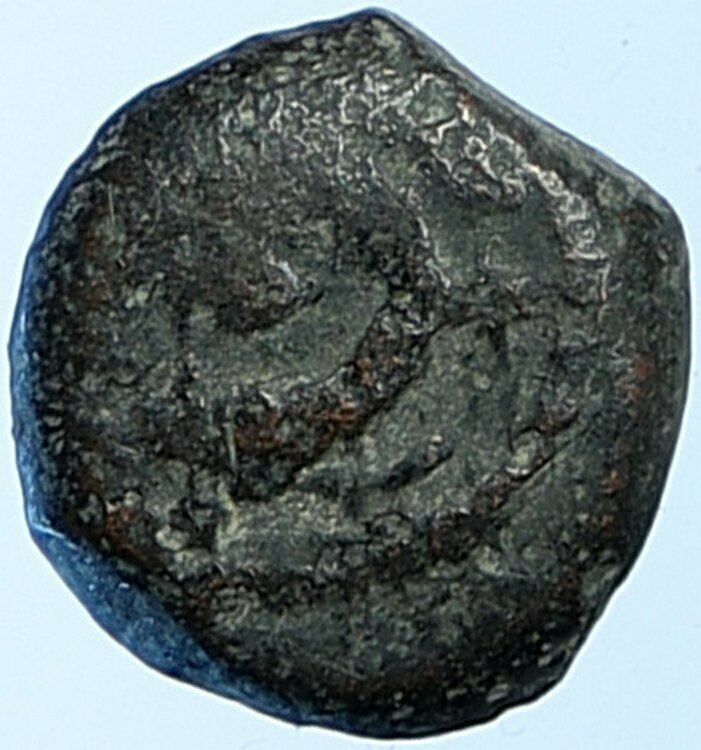 JOHN HYRCANUS Jerusalem JEWISH Biblical Widows Mite Coin Hendin 1135 i109524