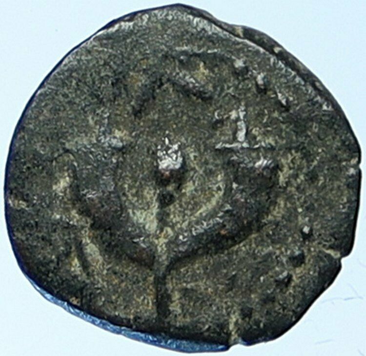 ALEXANDER JANNAEUS Biblical Jerusalem Jewish Widow's Mite Coin Hend 1144 i109552