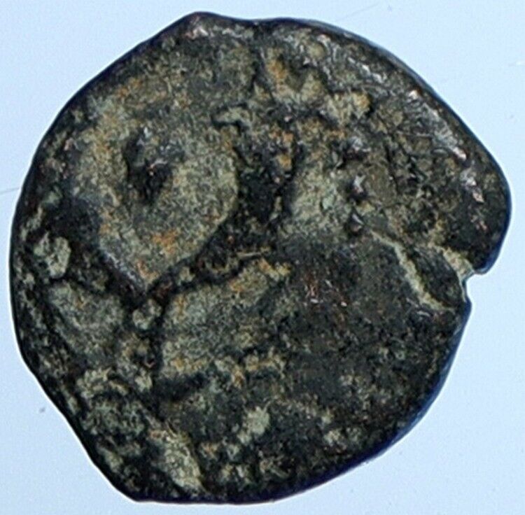 JOHN HYRCANUS Jerusalem JEWISH Biblical Widows Mite Coin Hendin 1135 i110686