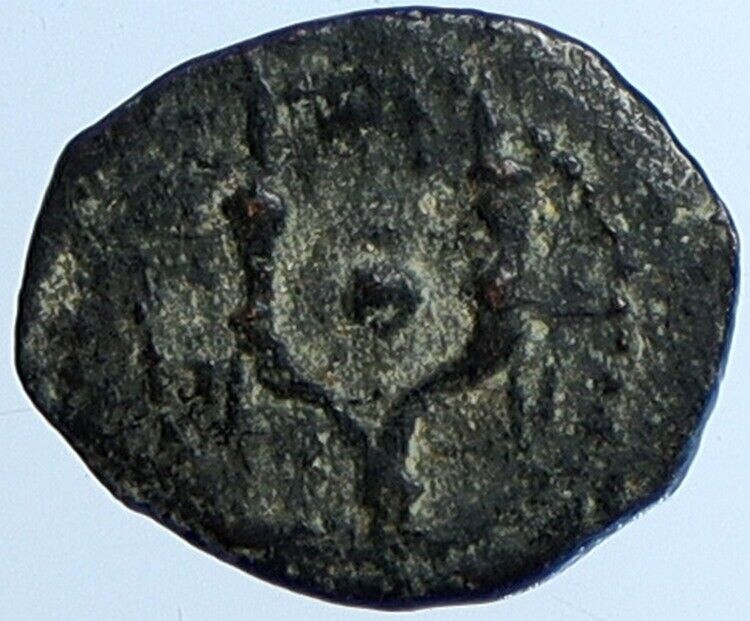 JOHN HYRCANUS Jerusalem Biblical OLD Jewish Widows Mite Hendin 1139 Coin i110655