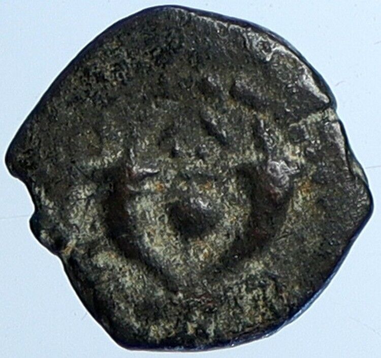 ALEXANDER JANNAEUS Biblical Jerusalem Jewish Widow's Mite Coin Hend 1144 i110658