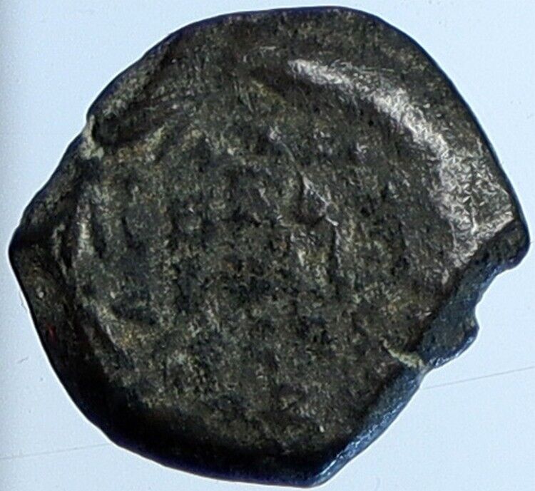 ALEXANDER JANNAEUS Biblical Jerusalem Jewish Widow's Mite Coin Hend 1144 i110658