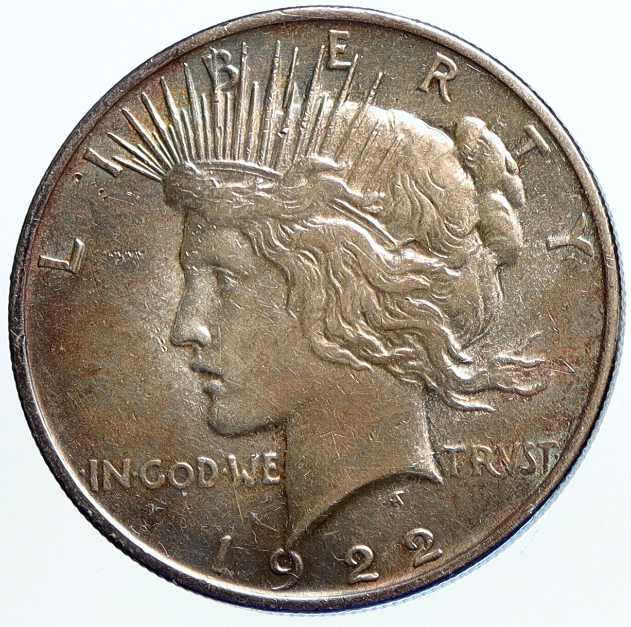 1922 P US Antique Silver PEACE DOLLAR United States Coin LIBERTY & EAGLE i113283