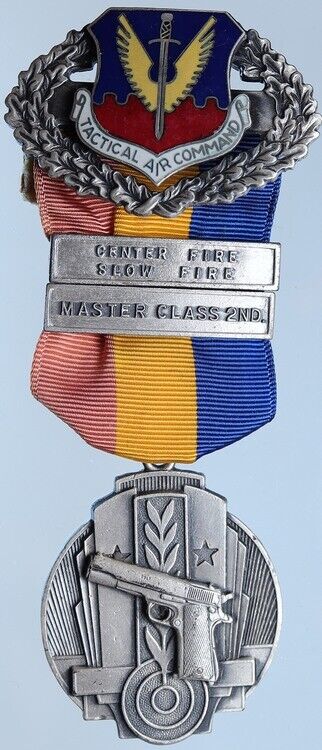 UNITED STATES Tactical Air Command MASTER CLASS 2ND CLASS Ribbon Medal i113513