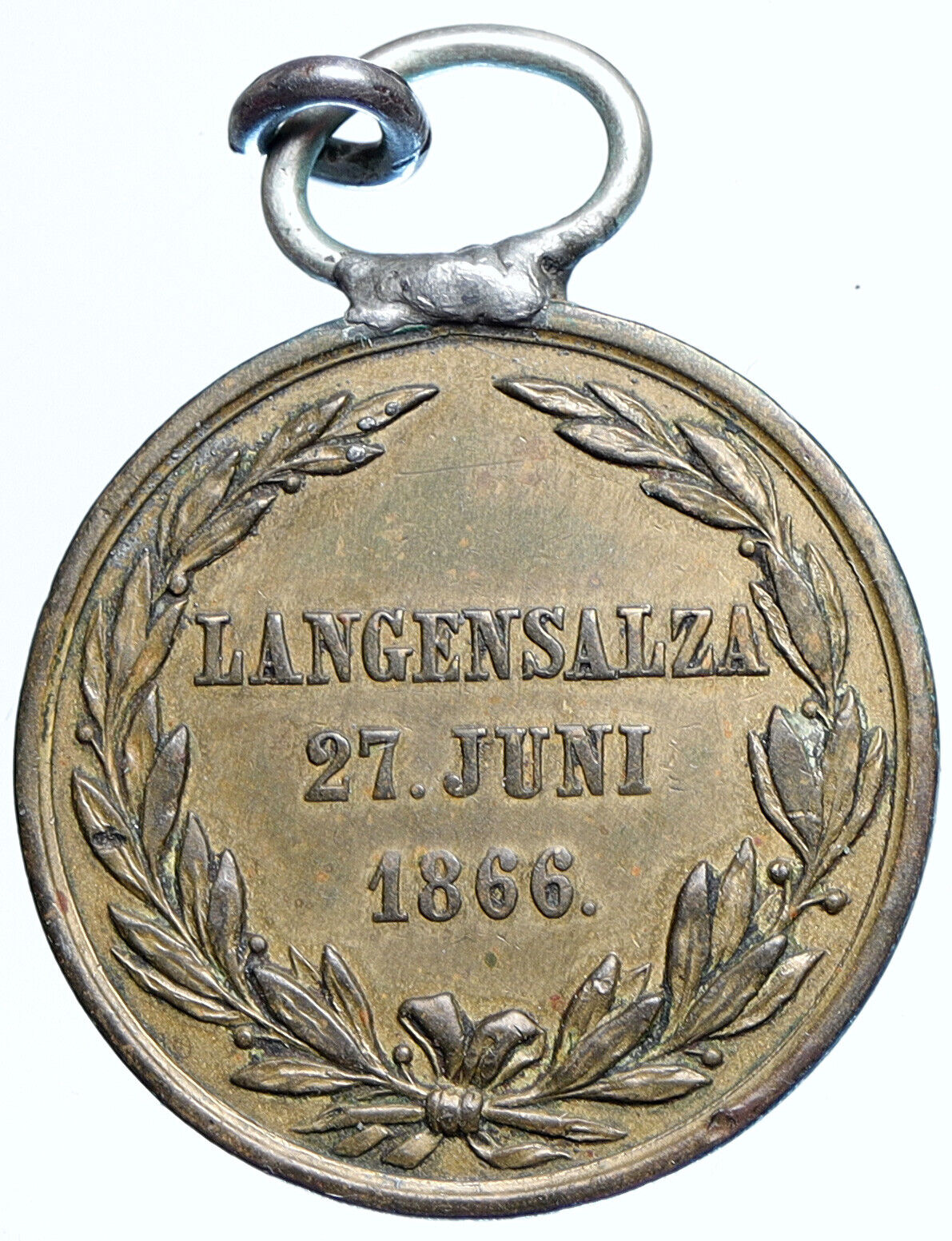 1866 HANNOVER GERMAN STATE KING GEORGE V Battle Langensalza Old Medal i113891