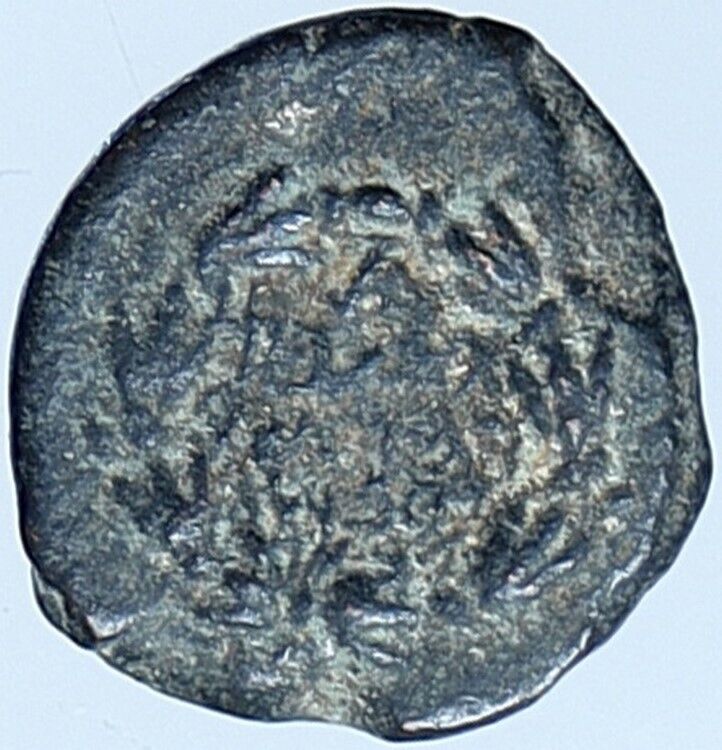 JOHN HYRCANUS Ancient JEWISH Jerusalem Bible Widows Mite Coin Hend 1132 i114086