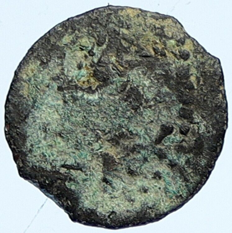 Authentic JEWISH WAR v ROMANS Yr 2 Historical JERUSALEM Coin Hendin 1360 i113058