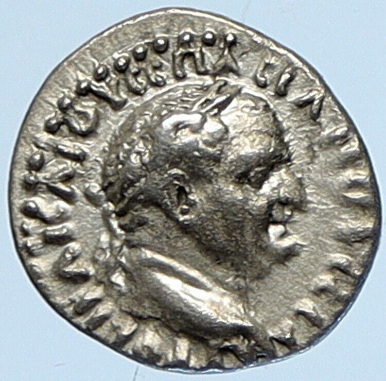 VESPASIAN Cappadocia Authentic Ancient Silver Roman Hemidrachm Coin NIKE i113060