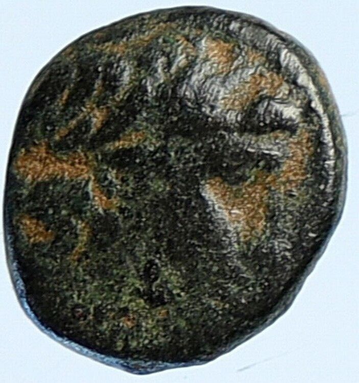 ANTIOCHUS III Seleucid Authentic ANTIQUE Ancient Old Greek Coin APOLLO i113065