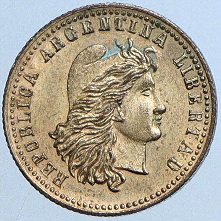 ARGENTINA & UNITED STATES Liberty Head OLD 2 1/2 Dollars FANTASY Medal i113817