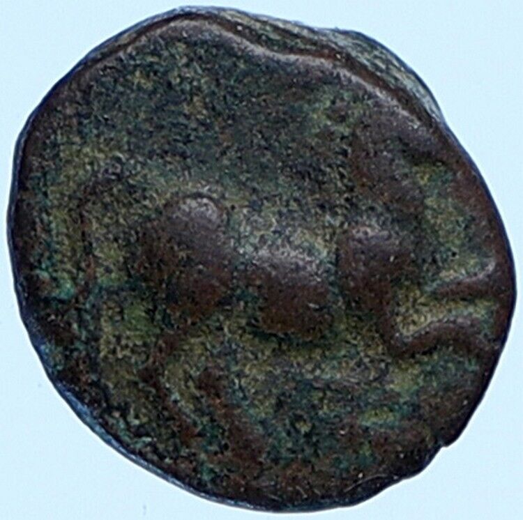 MARONEIA Thrace c.400BC Authentic Ancient Greek Coin HORSE & VINE GRAPES i114148