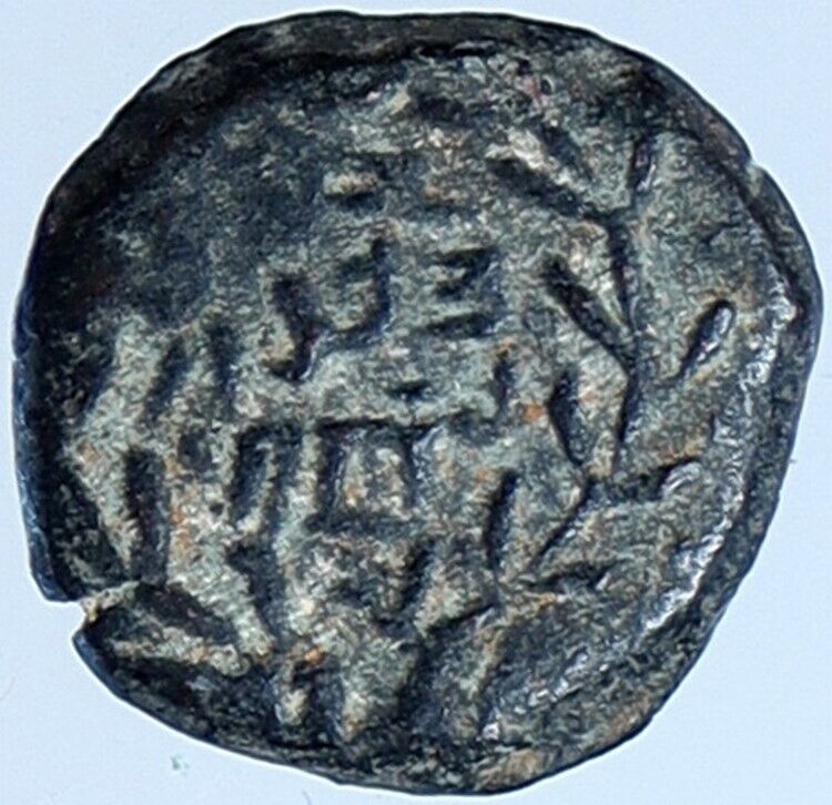 Salome Alexandra JOHN HYRCANUS II or ARISTOBULUS II Jewish Coin Hen 1159 i113708