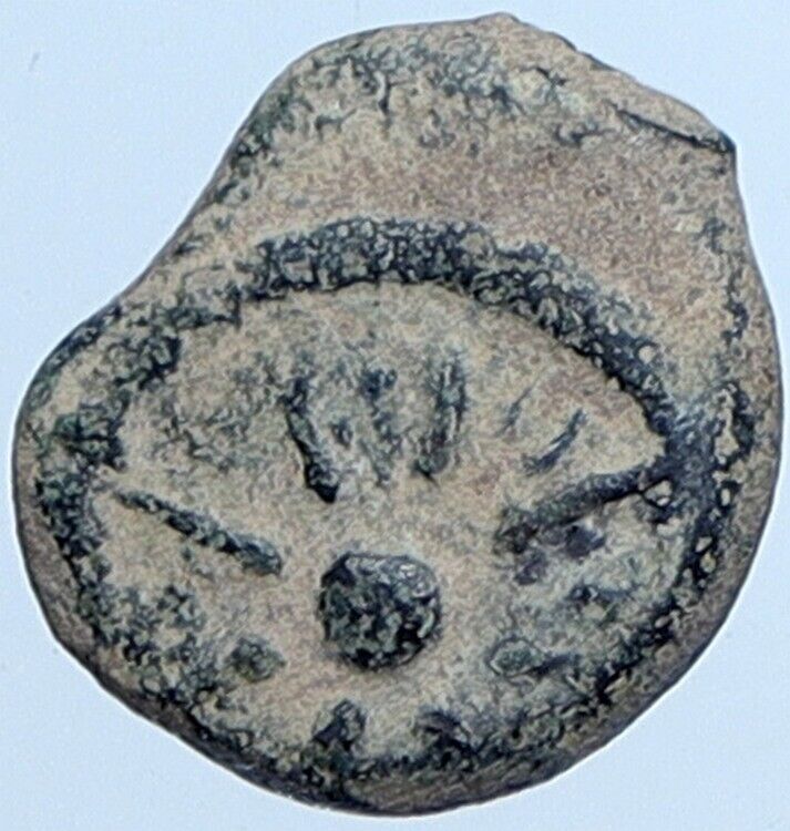 ALEXANDER JANNAEUS Biblical Jerusalem Jewish Widow's Mite Coin HEND 1150 i113713