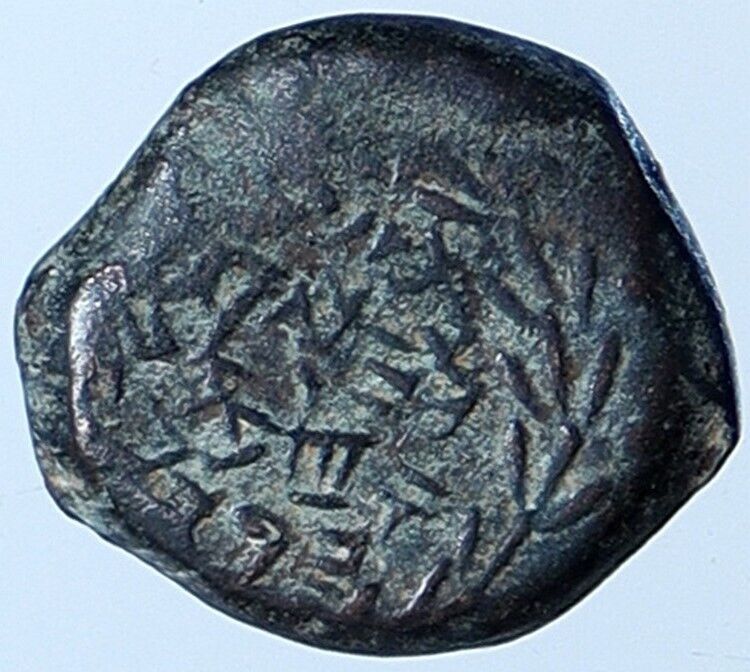 Salome Alexandra JOHN HYRCANUS II or ARISTOBULUS II Jewish Coin Hen 1159 i113699