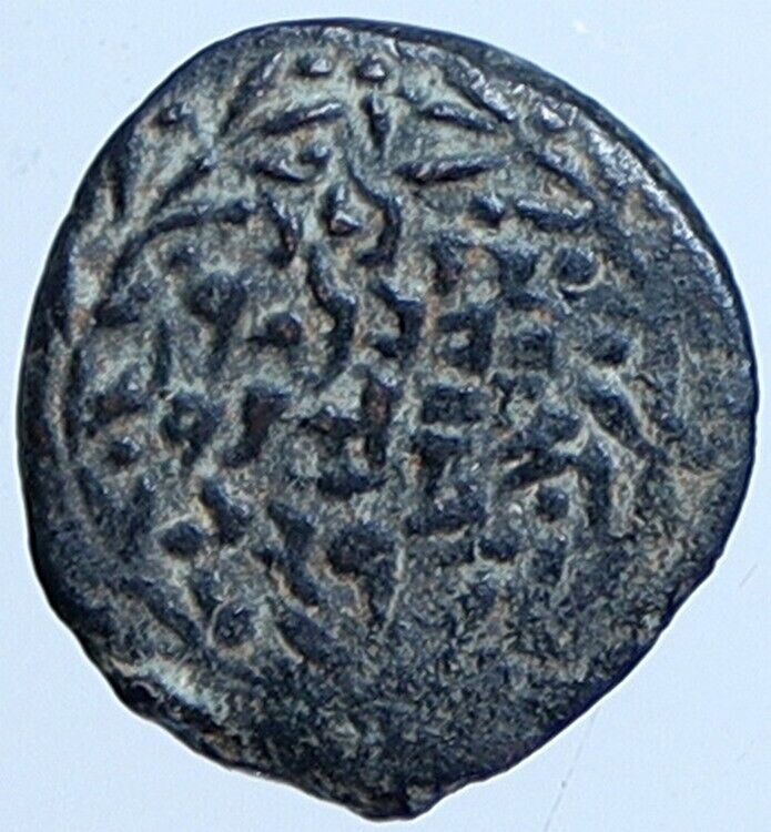 Salome Alexandra JOHN HYRCANUS II or ARISTOBULUS II Jewish Coin Hen 1159 i113682