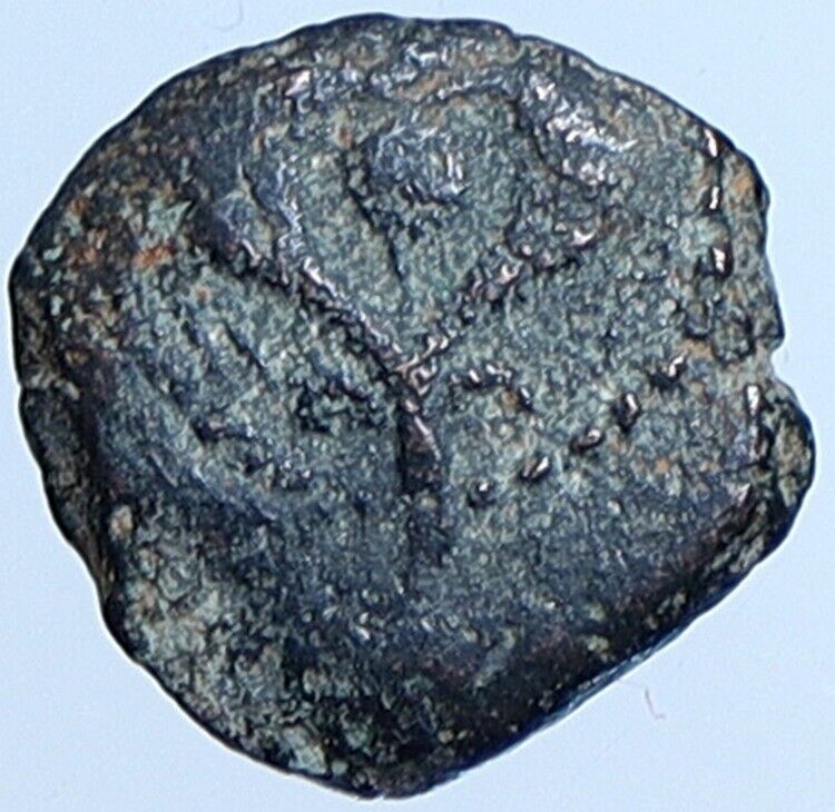 ALEXANDER JANNAEUS Biblical Jerusalem Jewish Widow's Mite Coin Hend 1145 i113686