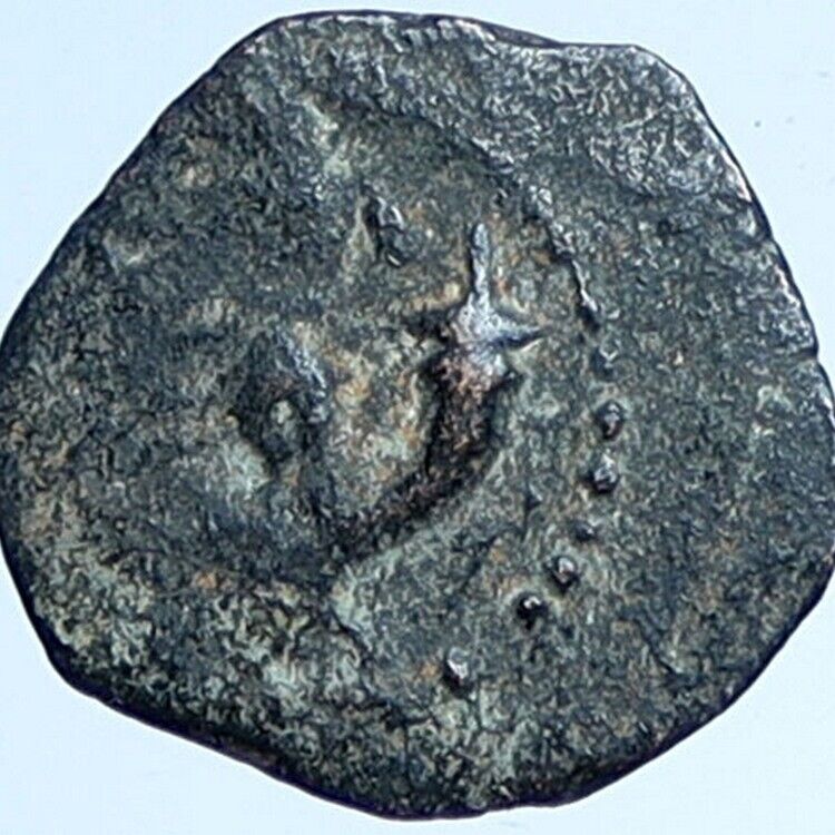 ALEXANDER JANNAEUS Biblical Jerusalem Jewish Widow's Mite Coin Hend 1145 i114268