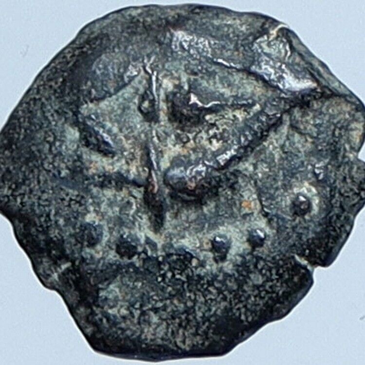 ALEXANDER JANNAEUS Biblical Jerusalem Jewish Widow's Mite Coin Hend 1145 i114225