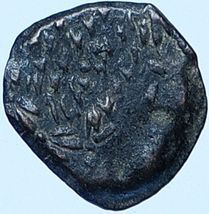 ALEXANDER JANNAEUS Biblical Jerusalem Jewish Widow's Mite Coin Hend 1146 i114187