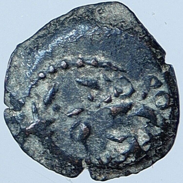 ALEXANDER JANNAEUS Biblical Jerusalem Jewish Widow's Mite Coin Hend 1145 i114232