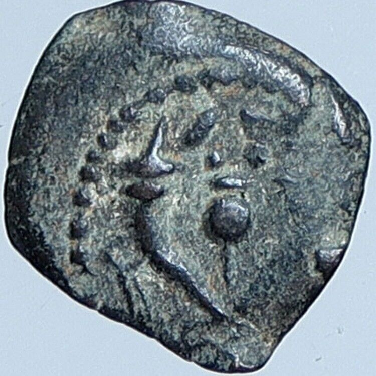 ALEXANDER JANNAEUS Biblical Jerusalem Jewish Widow's Mite Coin Hend 1145 i114233