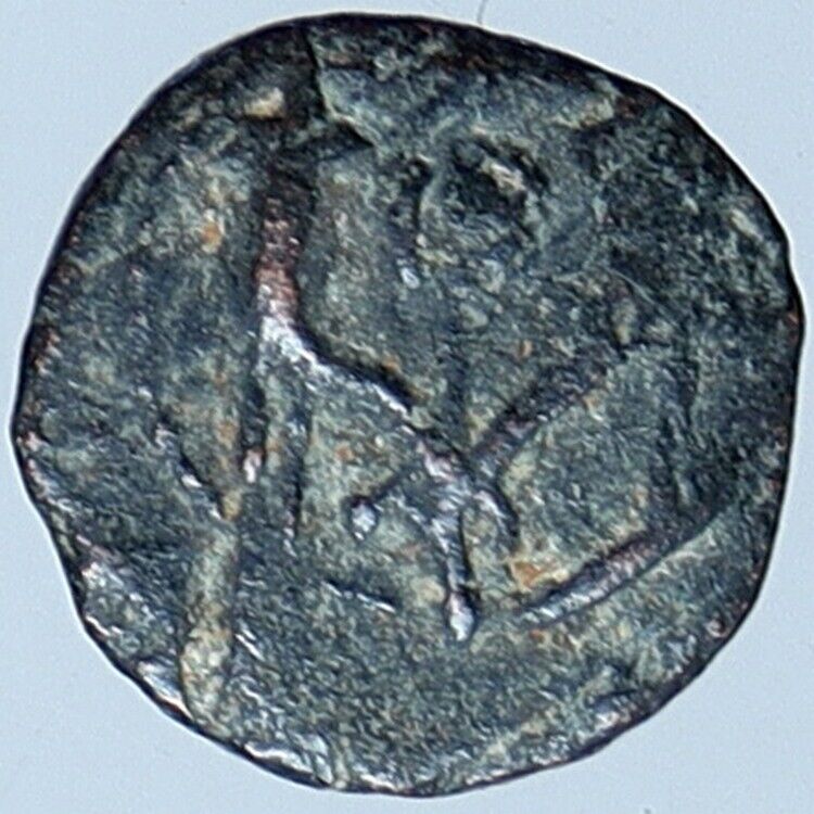 ALEXANDER JANNAEUS Biblical Jerusalem Jewish Widow's Mite Coin Hend 1144 i114219