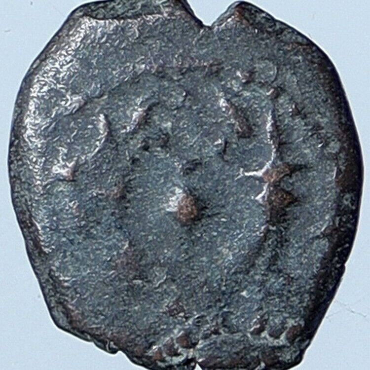 ALEXANDER JANNAEUS Biblical Jerusalem Jewish Widow's Mite Coin Hend 1144 i114206