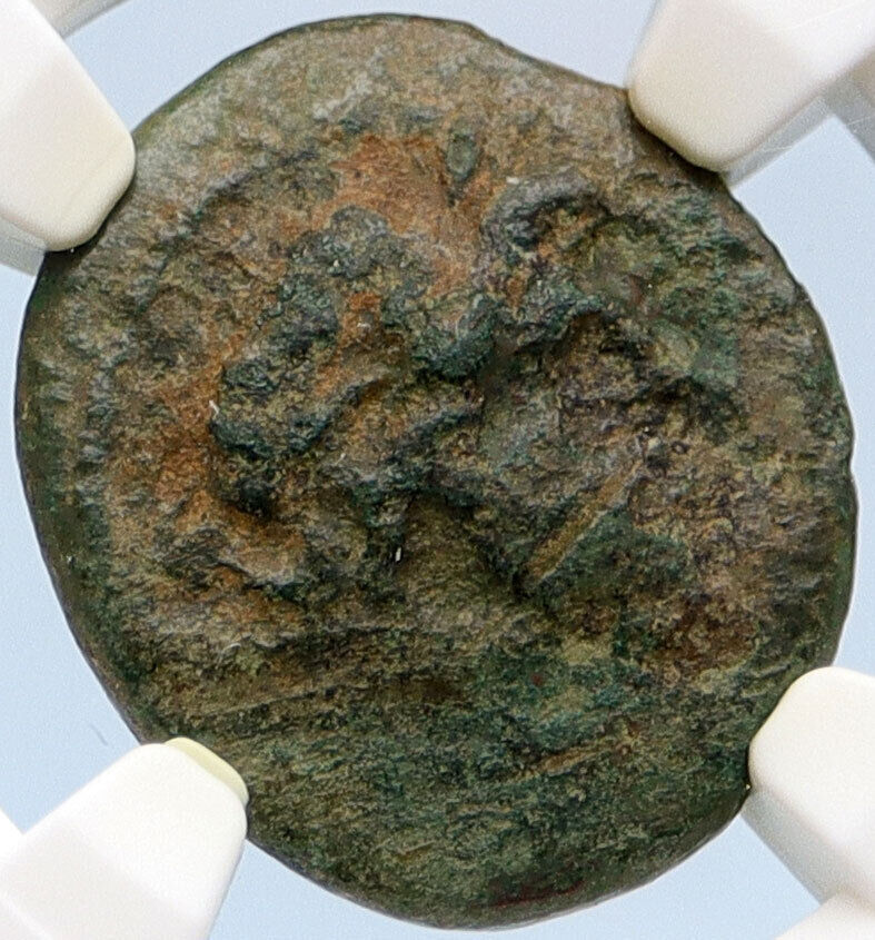 OLYMPIA in ELIS OLYMPIC GAMES Home 2CnBC Authentic Ancient Greek Coin NGC i60218