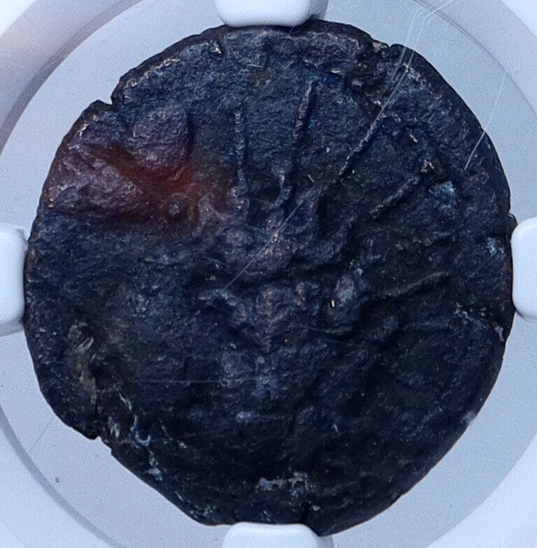 HATRA in MESOPOTAMIA Ancient c100 AD Greek Coin SHAMASH SC Authentic NGC i44325