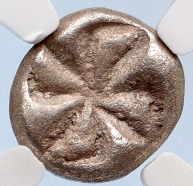 APOLLONIA PONTIKA Ancient 5-4CenBC Greek Silver Coin BLACK SEA Thrace NGC i66653