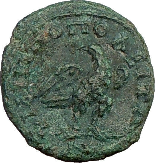 COMMODUS son of Marcus Philippopolis Aurelius Ancient Roman Coin EAGLE i22608