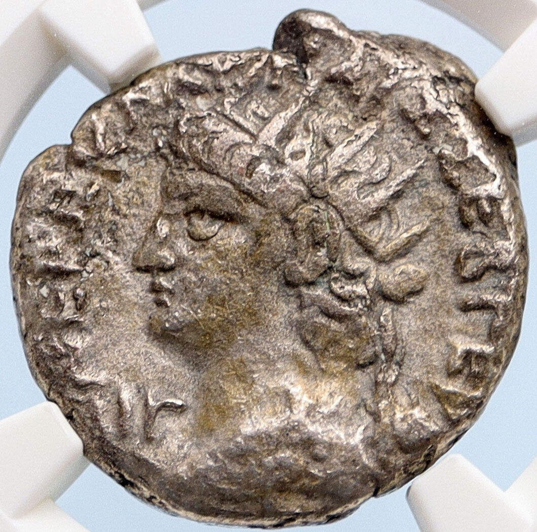 NERO Alexandria Egypt ZEUS OLYMPIOS Old Silver Tetradrachm Roman Coin NGC i61982