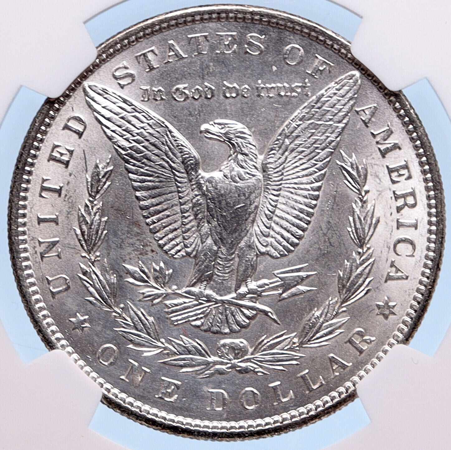 1900 MORGAN SILVER DOLLAR United States of America USA Coin NGC UNC DETAI i57728