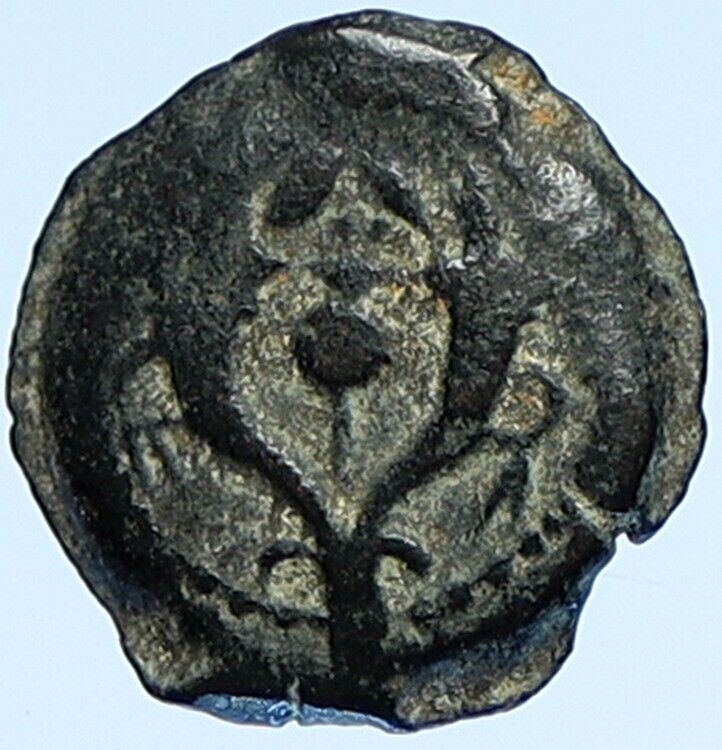 ALEXANDER JANNAEUS Biblical Jerusalem Jewish Widow's Mite Coin Hend 1145 i112982