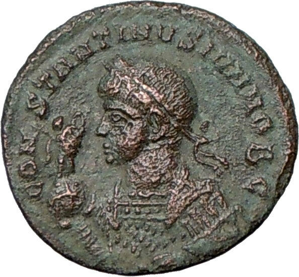 CONSTANTINE II Jr. Constantine the Great son323AD Authentic Ancient Roman Coin