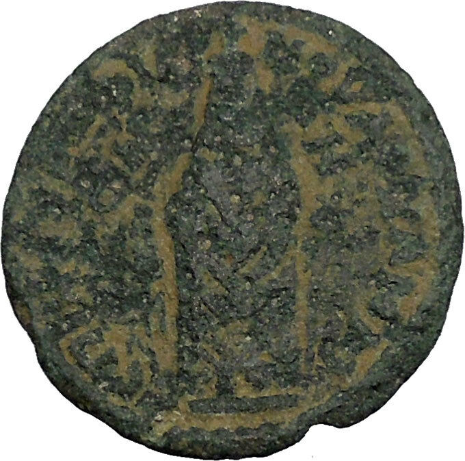 Greek city in LYDIA 100BC Roman Senate Telesphorus Asclepius Son RareCoin i44189