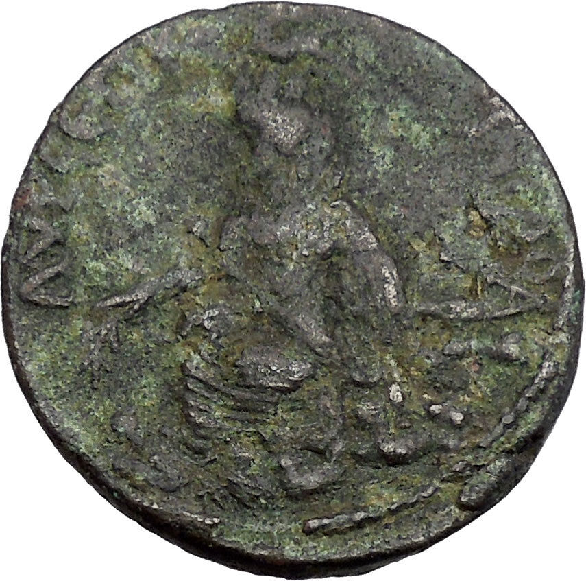 GORDIAN III & TRANQUILLINA Singara Mesopotamia Sagittarius Roman Coin i45579