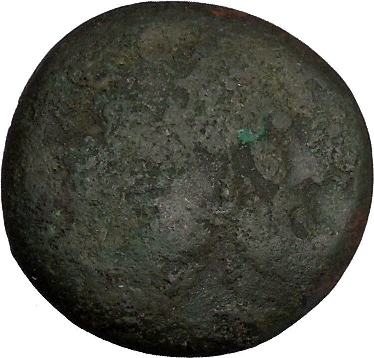 PTOLEMY II 265BC Galatian Shield RARE Sicilian Syracuse? Mint Greek Coin i44753