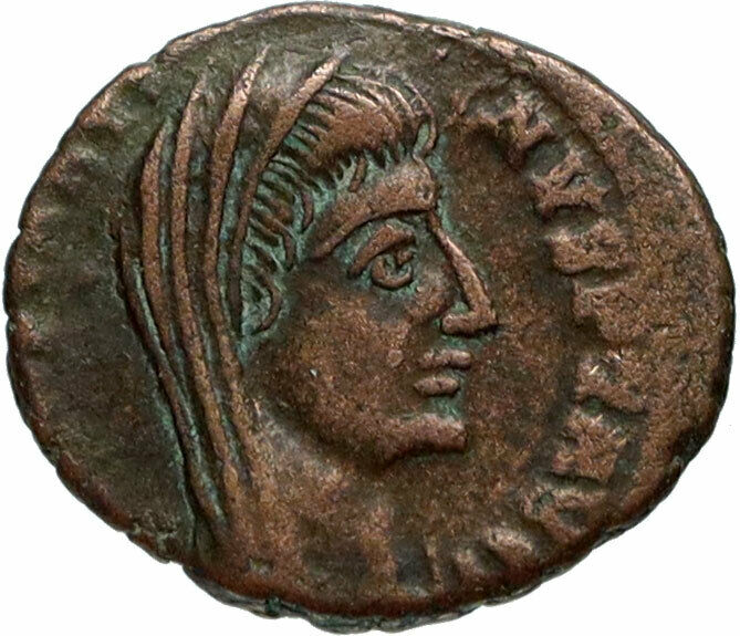 CONSTANTINE I the GREAT 342AD RARE DEIFICATION TYPE Ancient Roman Coin i46715