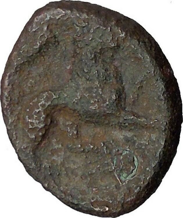 SYRACUSE Sicily 4th Democracy 289BC Hercules Nemean Leo Lion Greek Coin i45254