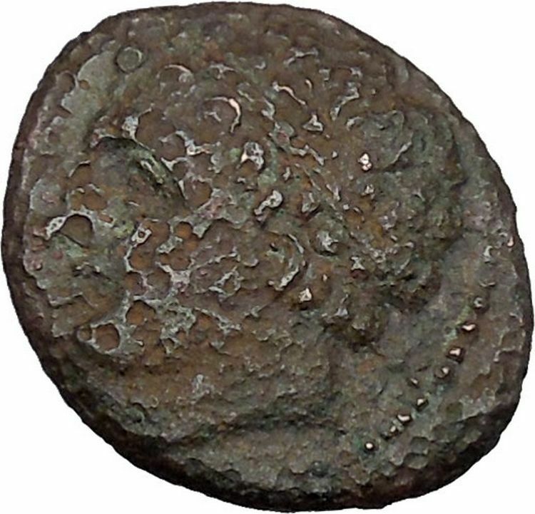 SYRACUSE Sicily 4th Democracy 289BC Hercules Nemean Leo Lion Greek Coin i45254