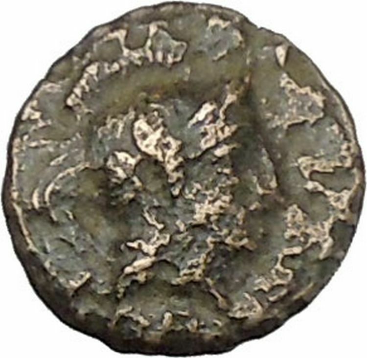 PERGAMON in ASIA MINOR 300BC Authentic Ancient Greek Coin Hercules Athena i45777