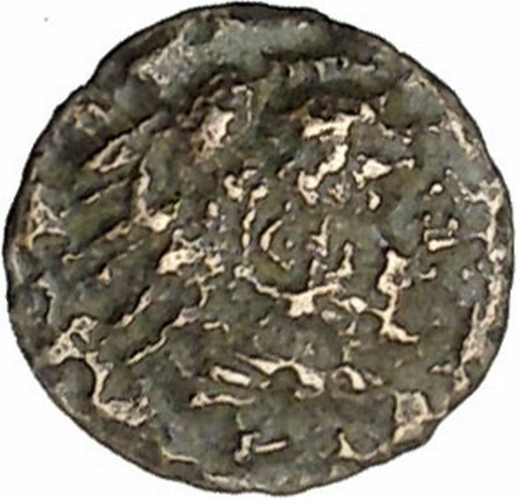 PERGAMON in ASIA MINOR 300BC Authentic Ancient Greek Coin Hercules Athena i45777