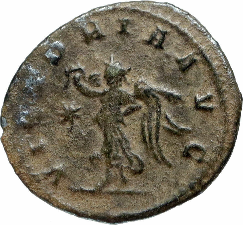 Gallienus Valerian I son Antioch mint Ancient RARE Roman Coin Victory i46803