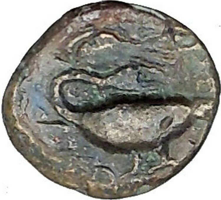 Klazomenai in Ionia 387BC Authetic Ancient Greek Coins Apollo Cult Swan i45779